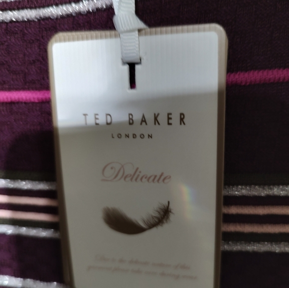 New Ted Baker striped knitted dress . - Picture 4 of 5